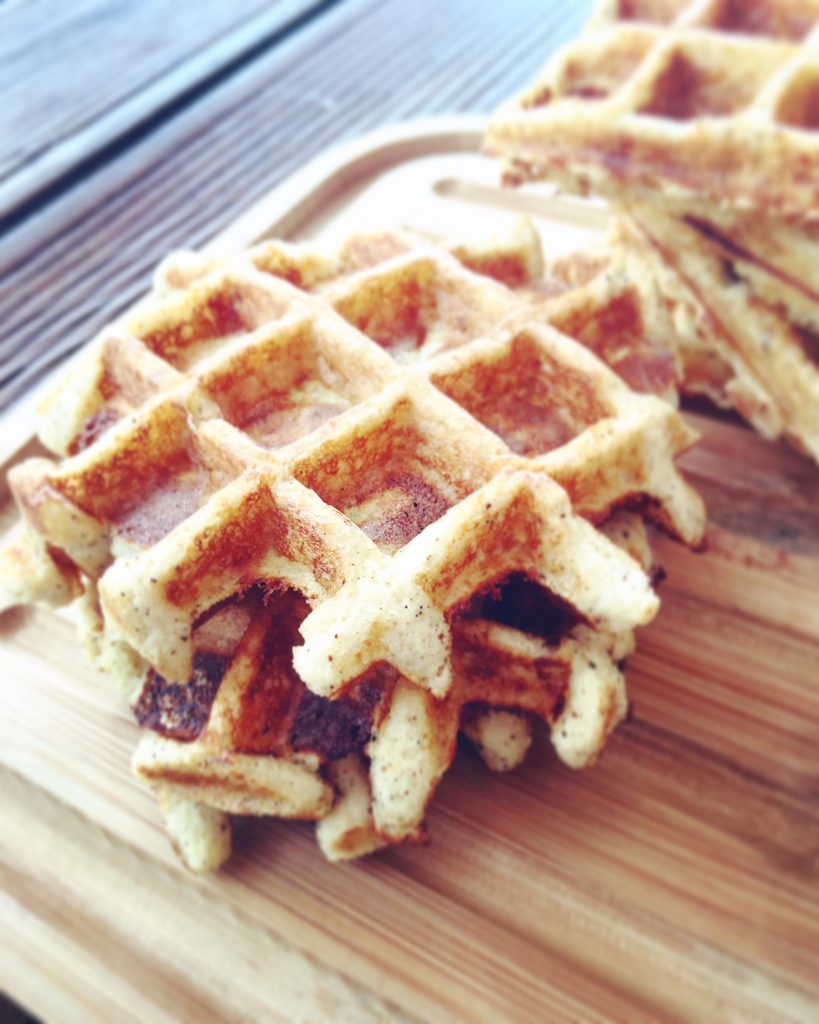 Apfelkuchen-Waffeln LC