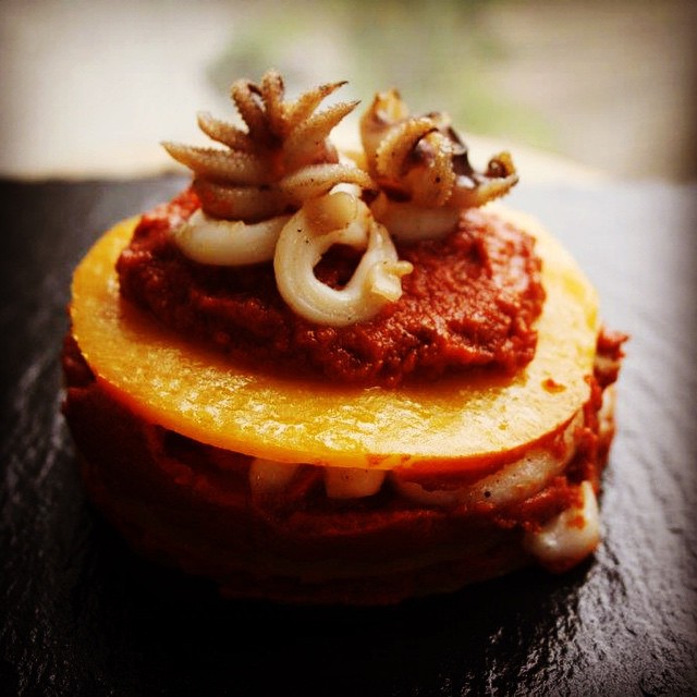 Lasagne Mit Butternut Kurbis Und Meeresfruchten Holla Die Kochfee