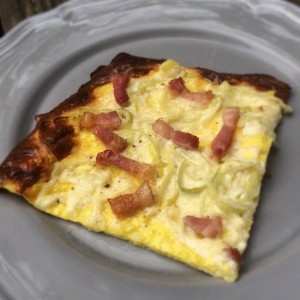 Flammkuchen Low Carb