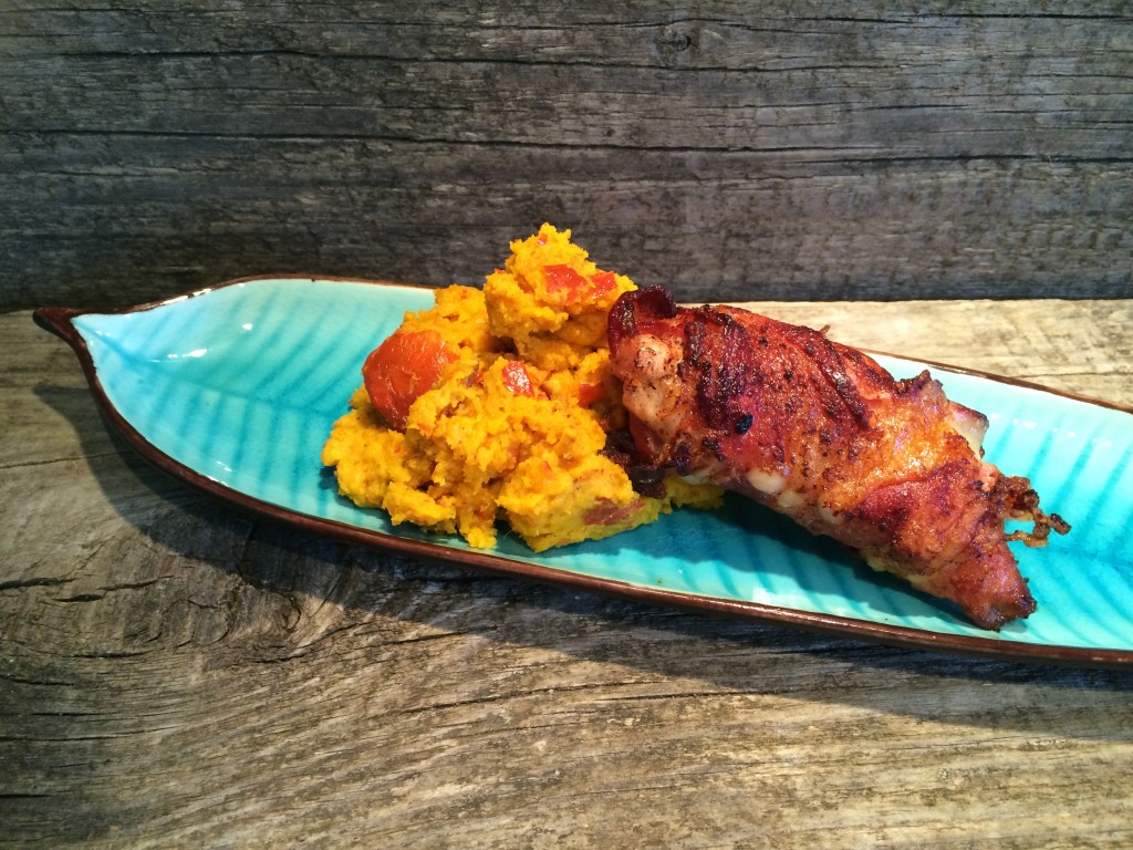 Hokkaido-Orangen-Stampf mit Huhn 2