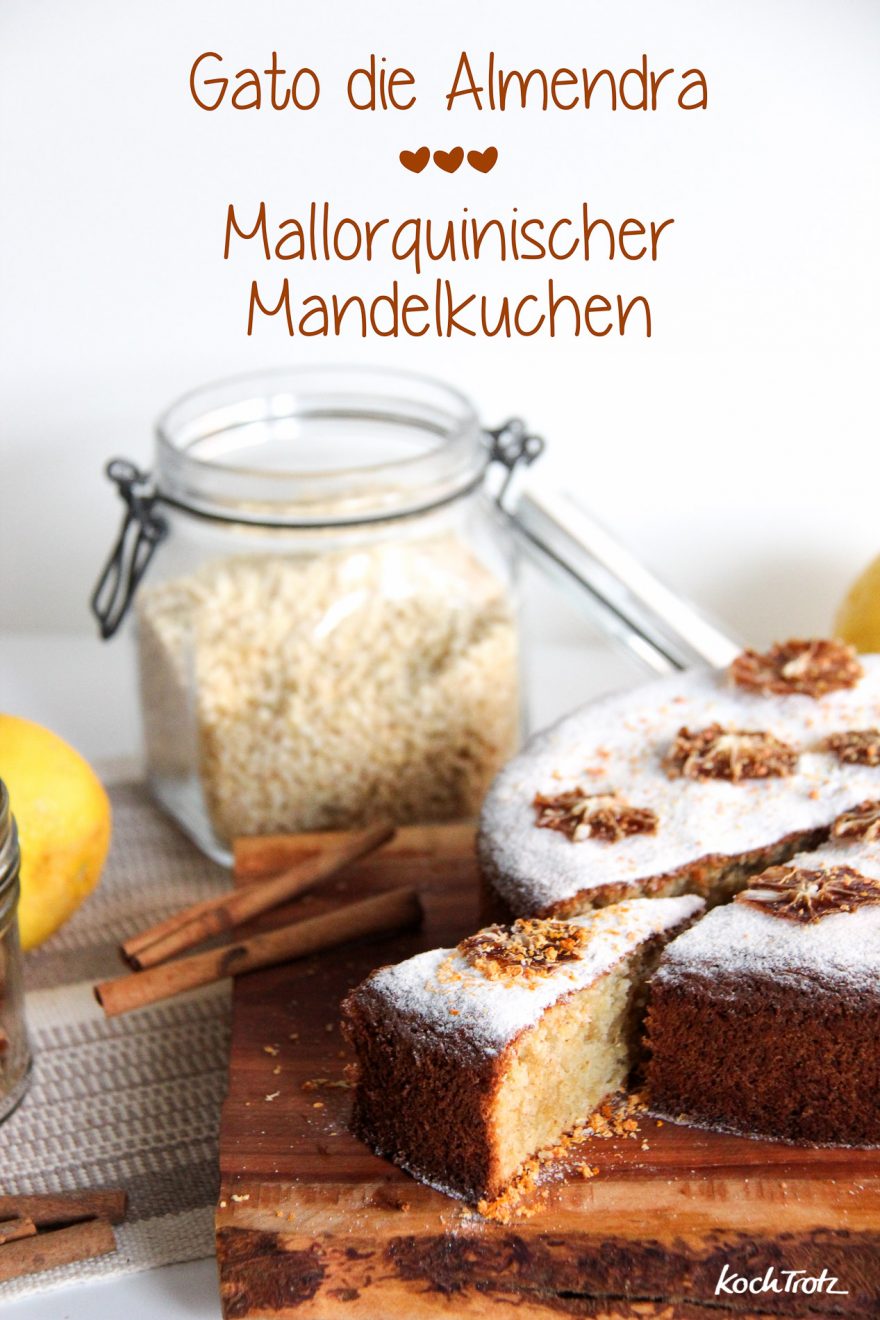 Mallorquinischer Mandelkuchen ohne Mehl Mallorquinischer Mandelkuchen ohne Mehl
