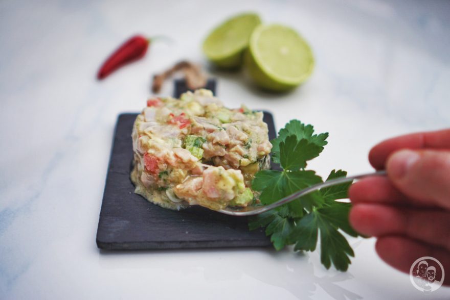 Thunfisch Ceviche, sommerlich frisch, lecker und schnell zubereitet!