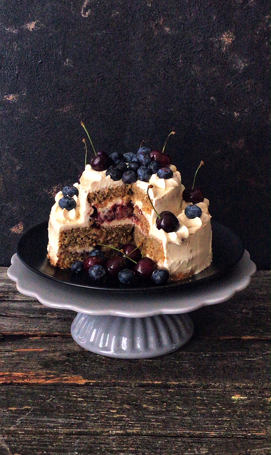 Cappuchino Torte mit Mascarpone-Creme