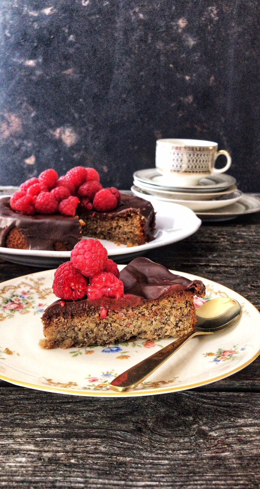 Espresso-Nuss-Kuchen Low Carb ohne Mehl