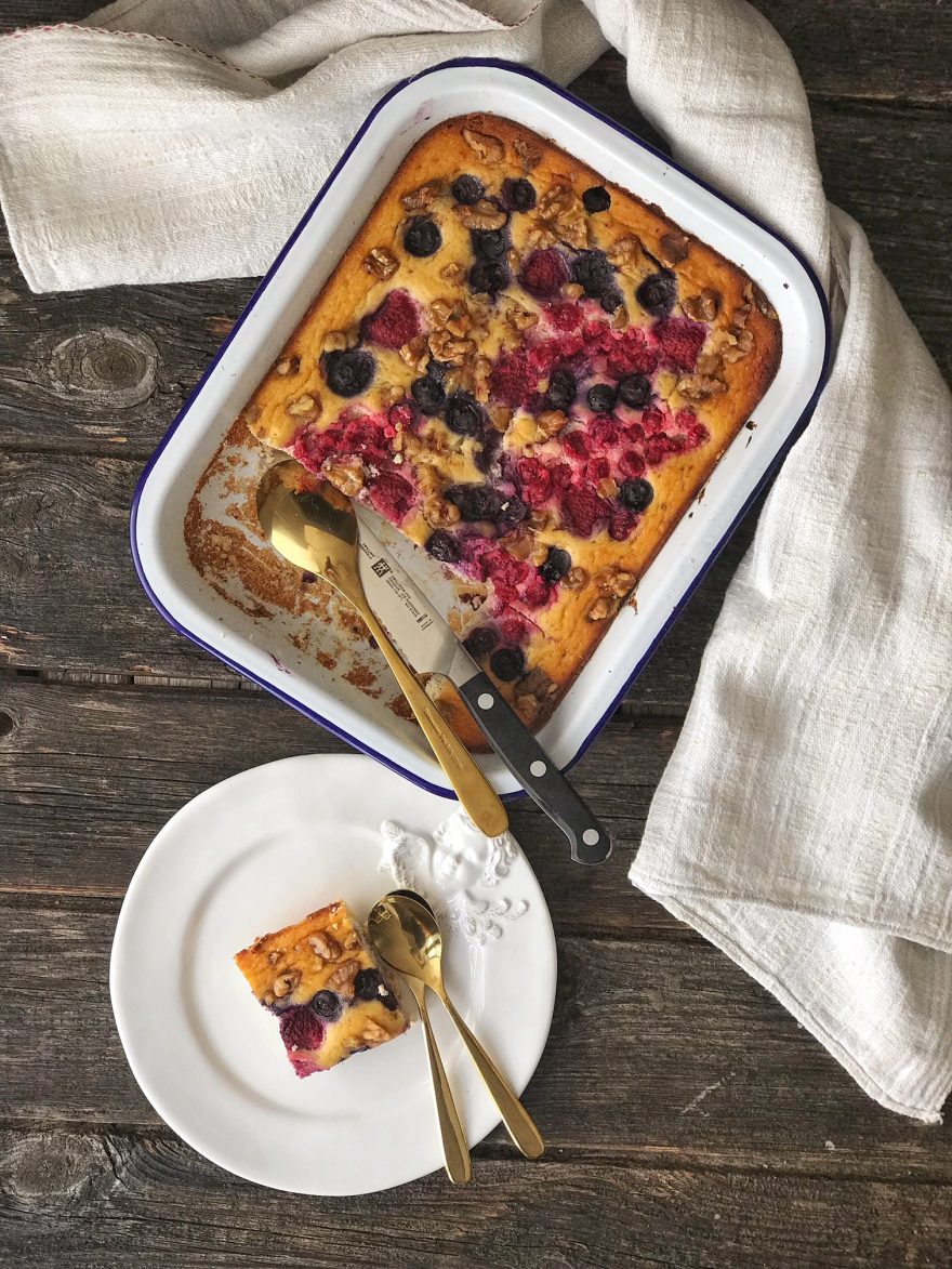 Tutti Frutti Kuchen low carb - Holla die Kochfee