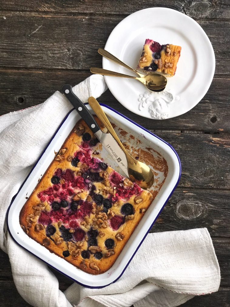 Tutti Frutti Kuchen low carb - Holla die Kochfee