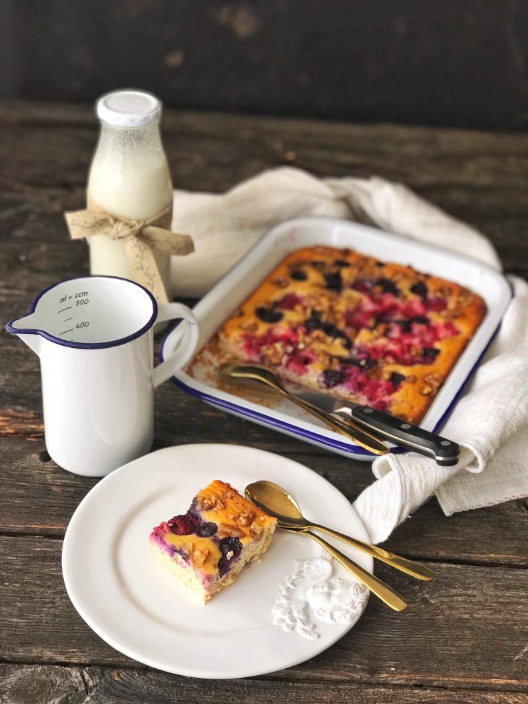 Tutti Frutti Kuchen low carb - Holla die Kochfee