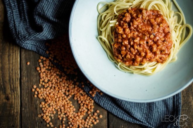 Linsenbolognese 