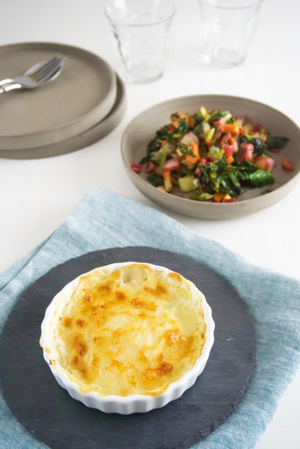 Gratin von Kohlrabi