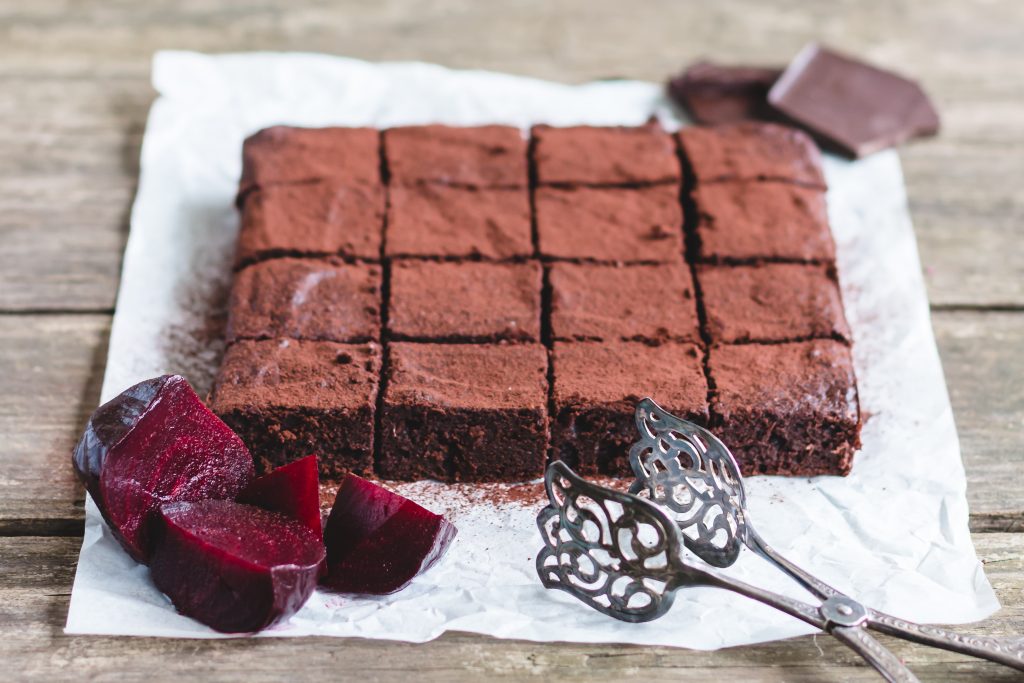 Rote Bete Brownies