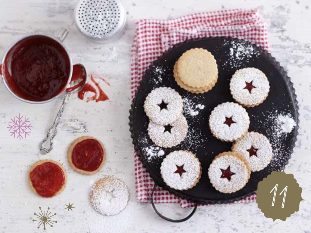 Spitzbuben mit Marmelade