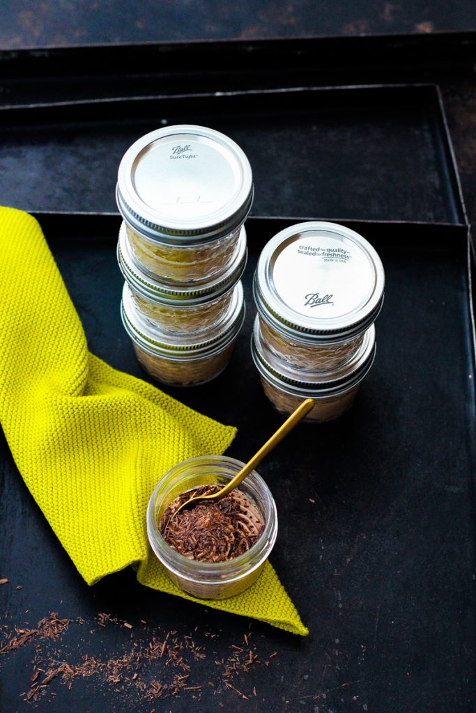 Mason Jars mit Schokocreme