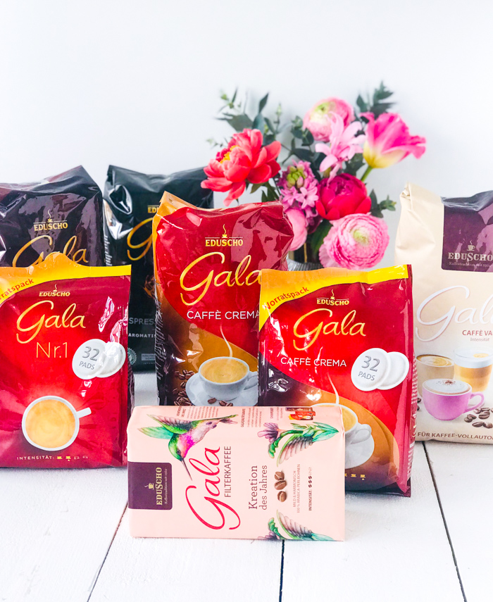 Gala von Eduscho Kaffee Sortiment