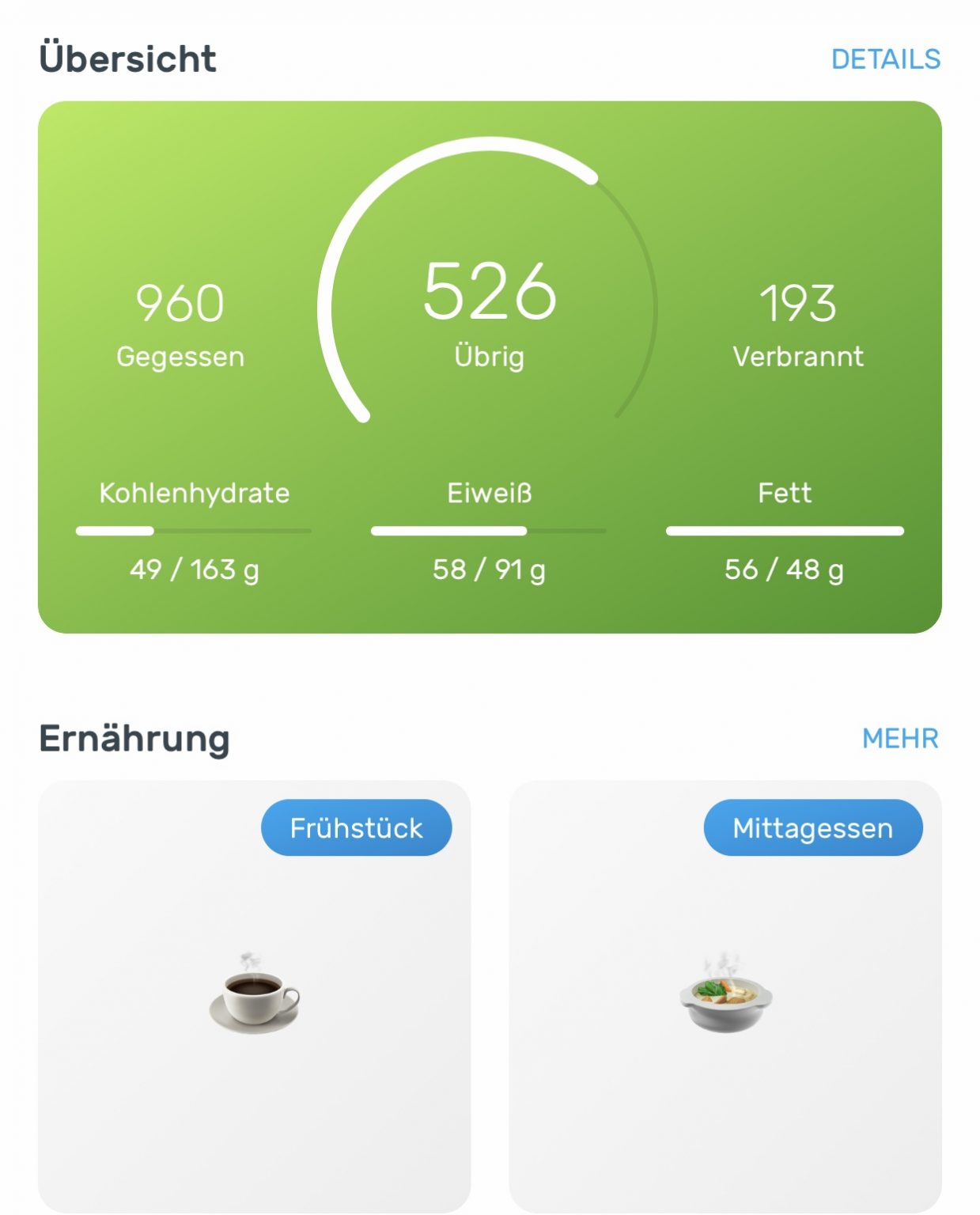 Yazio App erfolgreich abnehmen mit deinem Ziel vor Augen! Holla die
