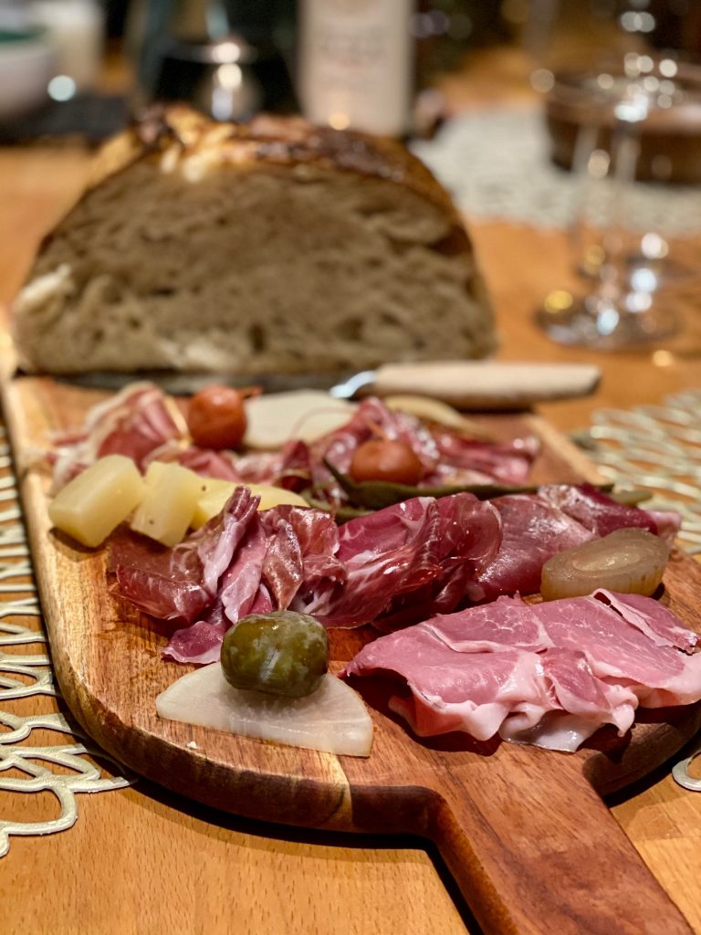 Sosein Brotzeitplatte mit Brot