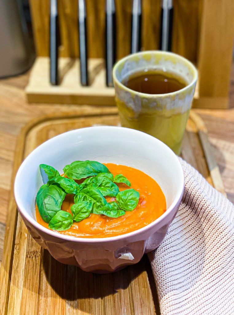 Saftfasten - meine Erfahrungen Teil 1 - Kartoffel-Tomatensuppe am Entlastungstag
