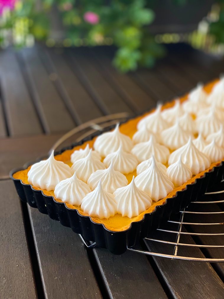 Tarte au Citron - Zitronentarte mit Mürbeteig - Holla die Kochfee