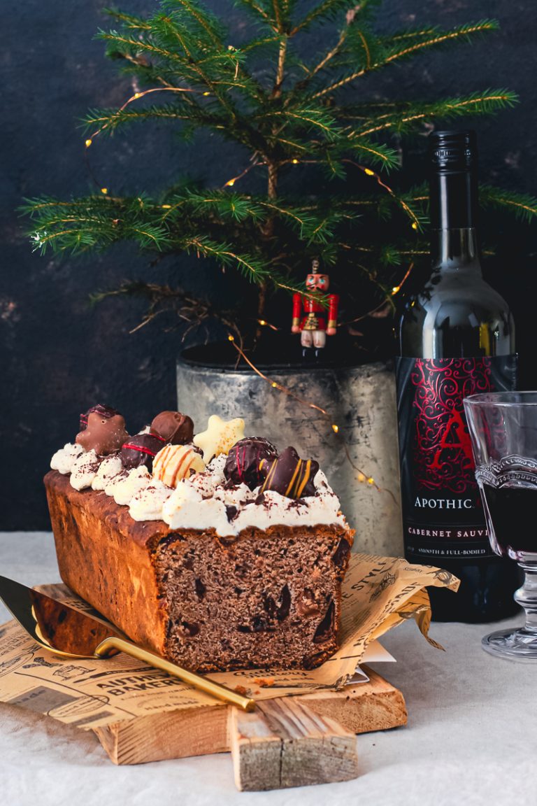 Saftiger Rotweinkuchen mit Trockenfrüchten - Holla die Kochfee Saftiger Rotweinkuchen mit Trockenfrüchten - Holla die Kochfee