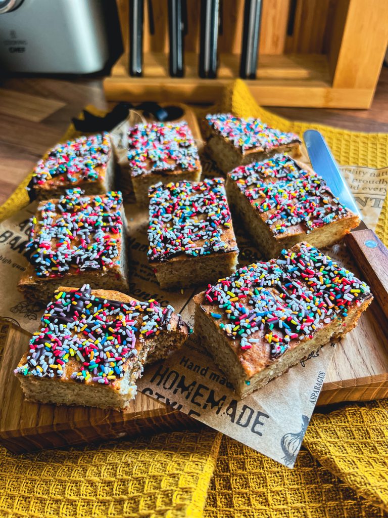 Zuckerfreier Bananen-Zitronen-Kuchen - Holla die Kochfee