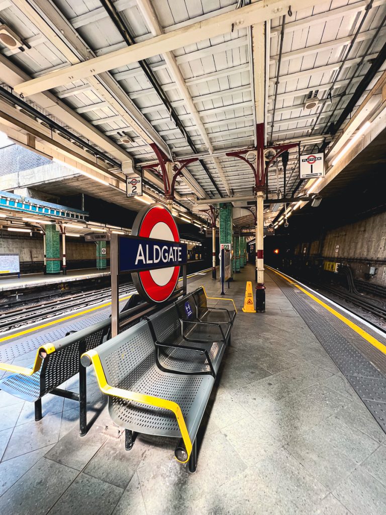 Aldgate Station London