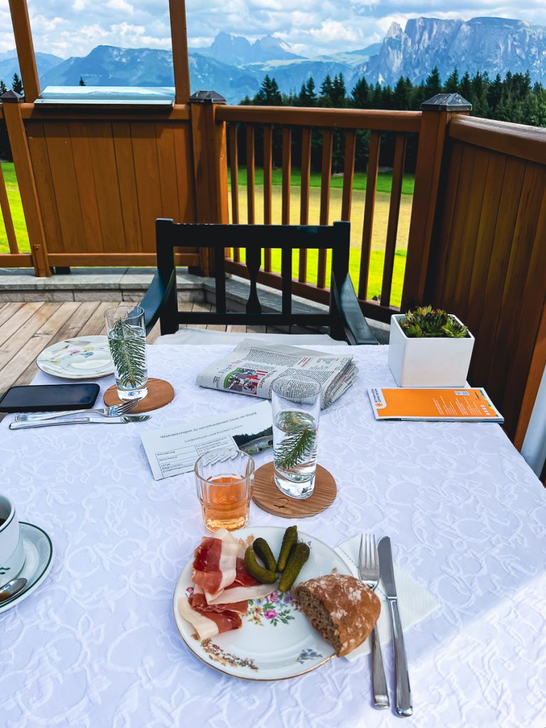 Nachmittagsvesper auf der Tannterasse