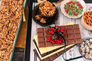 Weihnachtsschokolade - Nahaufnahme Zutaten