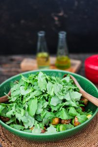 Rucola zum Salat