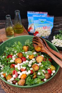 Italienischer Kartoffelsalat mit Mozzarella Minis