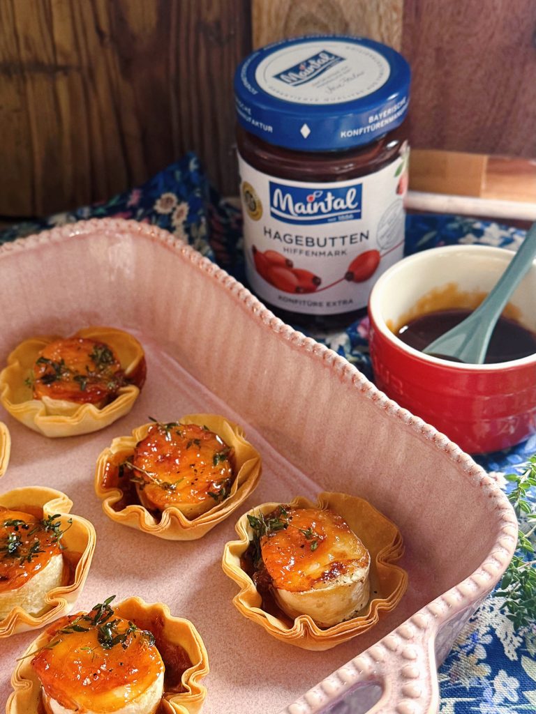 Knusprige Camembert Bites im Airfryer