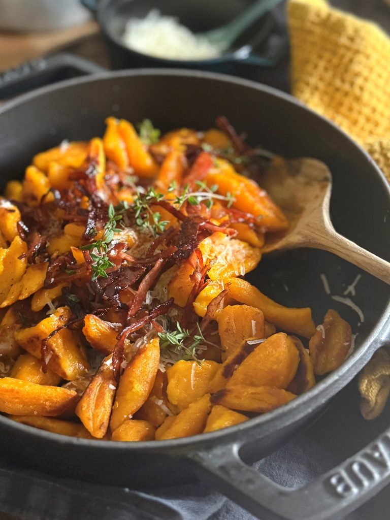 Parmesan Kürbis Gnocchi