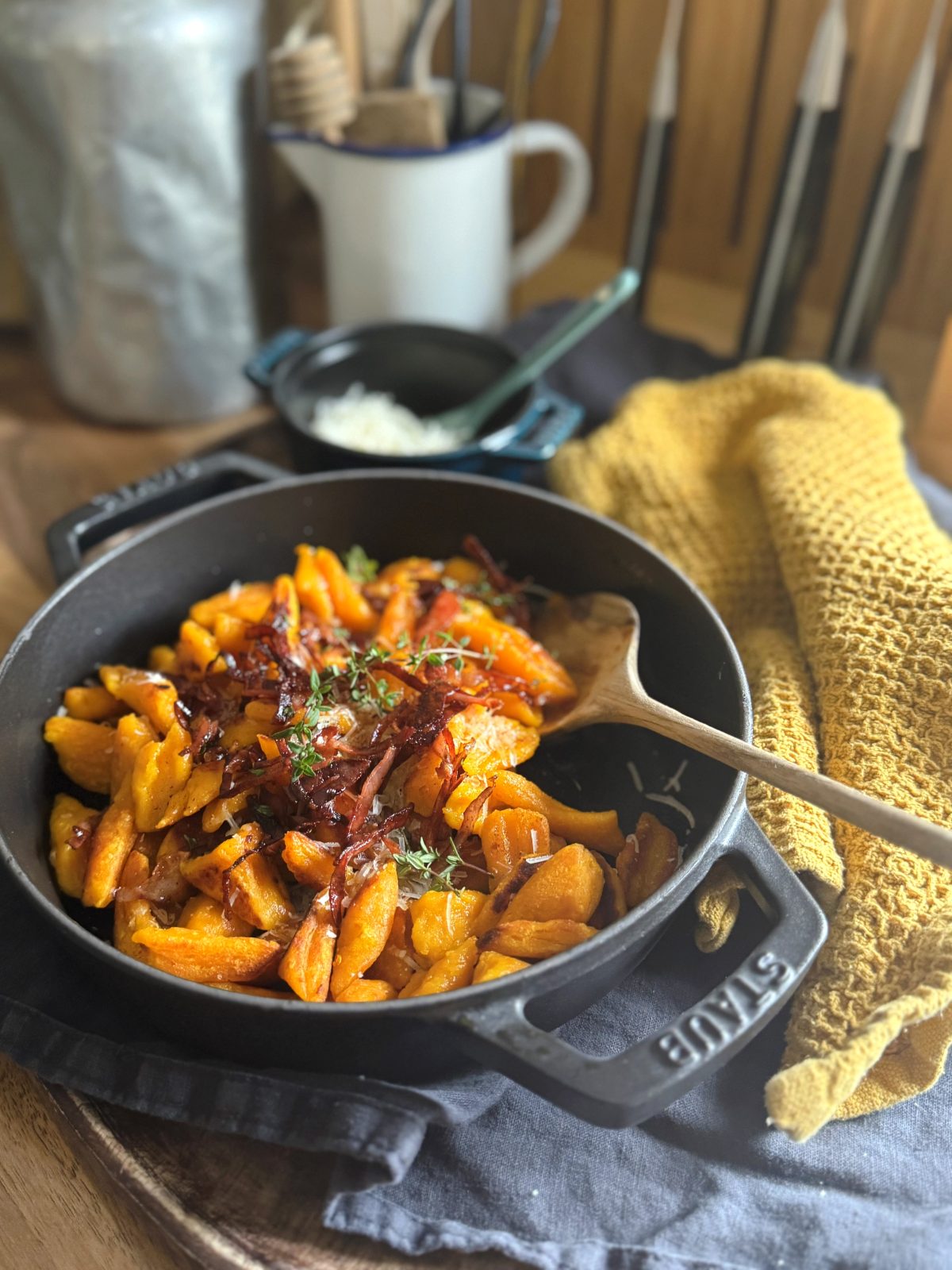 Parmesan Kürbis Gnocchi