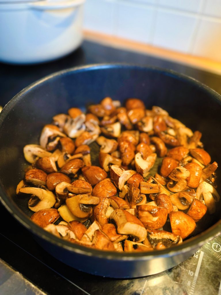 Zutaten Shepherd's Pie vegetarisch Pilze