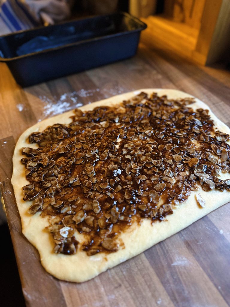 Zimtmandeln für Zopf