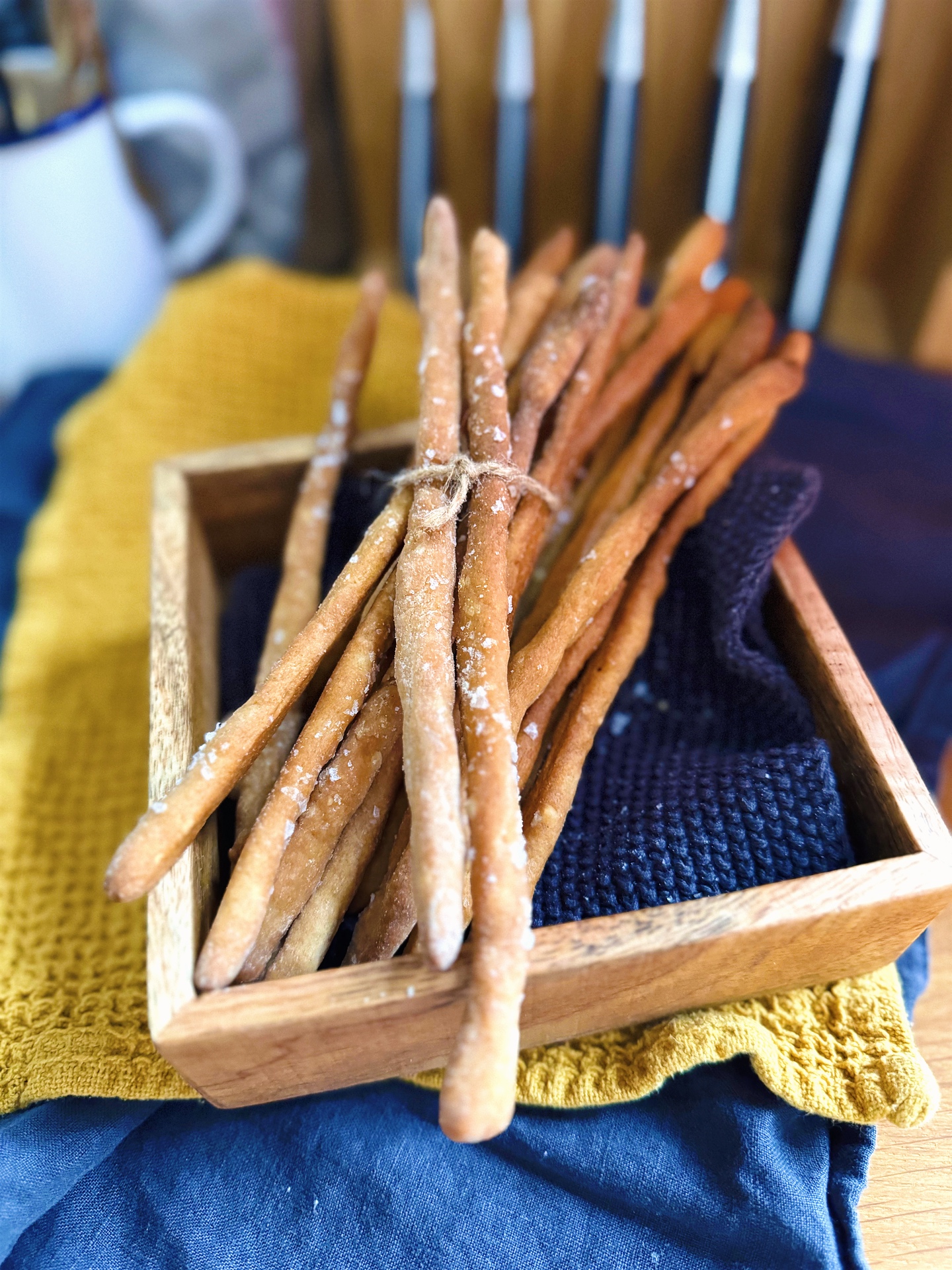 Einfache Grissini: Schnelles Rezept für knusprige Brotstangen