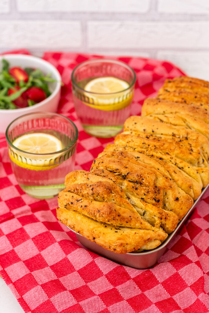 Zupfbrot mit italienischem Würzöl