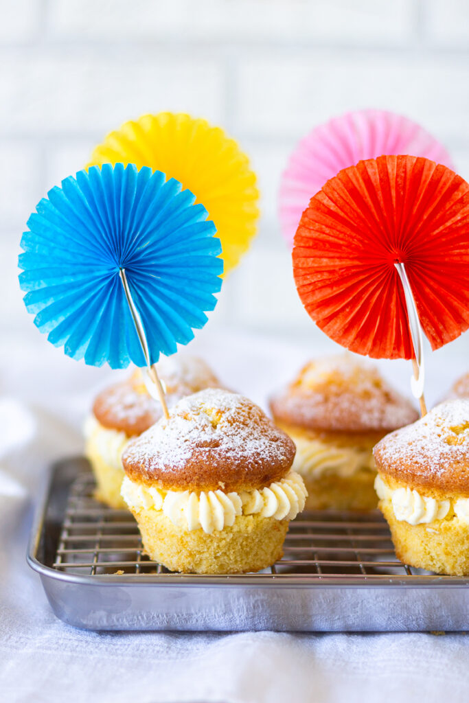 Victoria Cake Mini Muffins